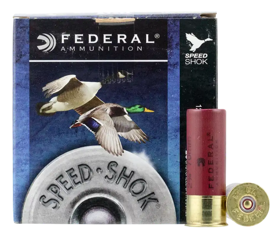 Federal Speed-Shok Steel 12 Gauge 2.75" 1 1/8 oz 3 Shot 25 Bx/ 10 Cs