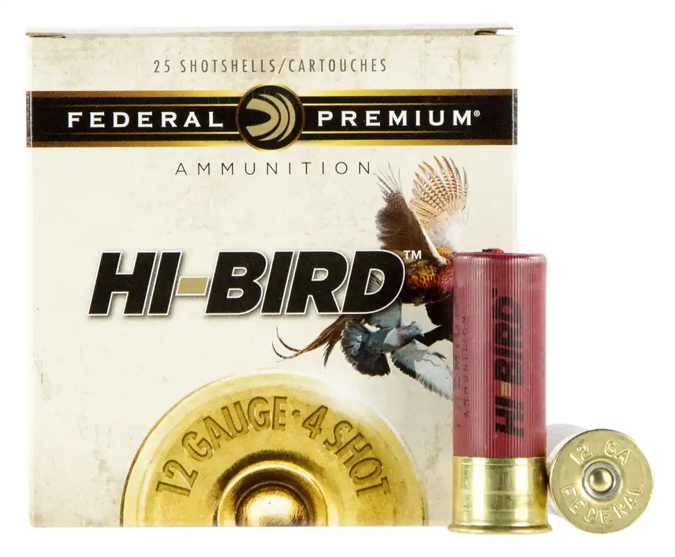 Federal Premium Hi-Bird 12 Ga 2.75" 1 1/4 oz 1350 fps 5 25/Box