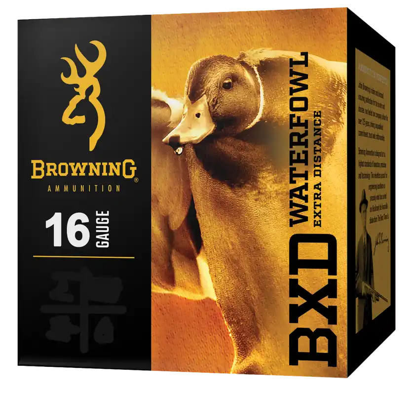 Browning Wicked Wing XD 16 Ga 2.75" 15/16 oz 2 Nickel-plated Steel Shot 25 Shells Per Box