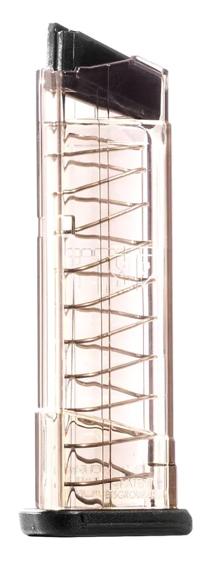 ETS Group Pistol Mags Clear Detachable 9rd 9mm Luger for S&W M&P Shield