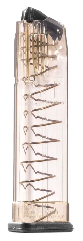 ETS Group Pistol Mags Clear Detachable 21rd 9mm Luger for S&W M&P (Except Shield Variant)