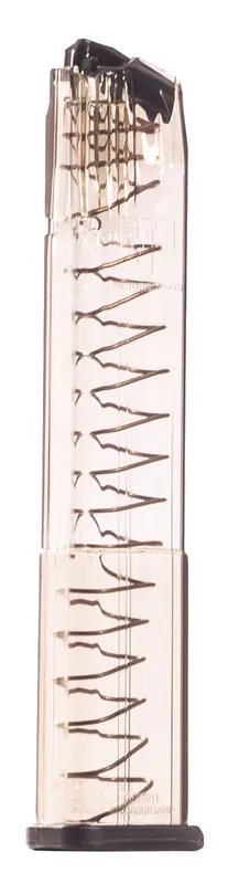 ETS Group Pistol Mags Clear Detachable 30rd 9mm Luger for S&W M&P (Except Shield Variant)