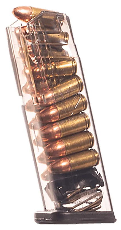 ETS Group Pistol Mags Clear Detachable 15rd 9mm Luger for Sig P320 Compact