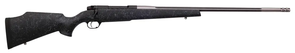 Weatherby Mark V Accumark 30-378 Wthby Mag Rifle 26" Gray Webbed Black MAM01N303WR8B
