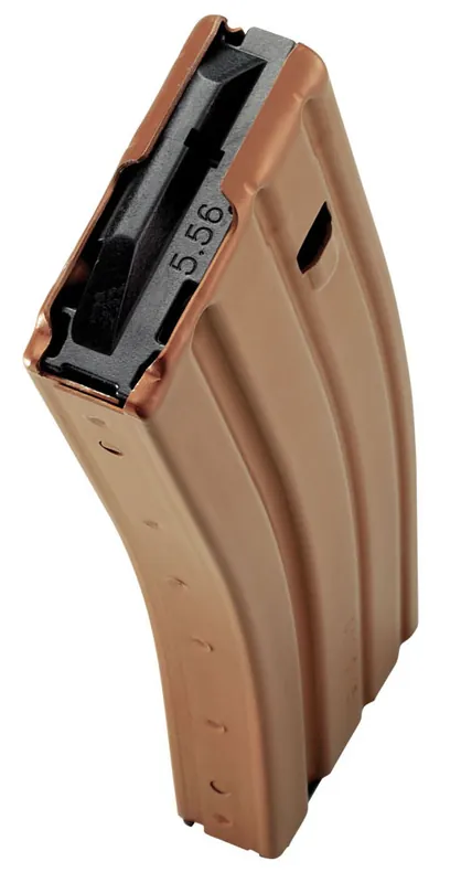 DuraMag Speed Replacement Magazine Bronze with Black Follower Detachable 30rd 223 Rem