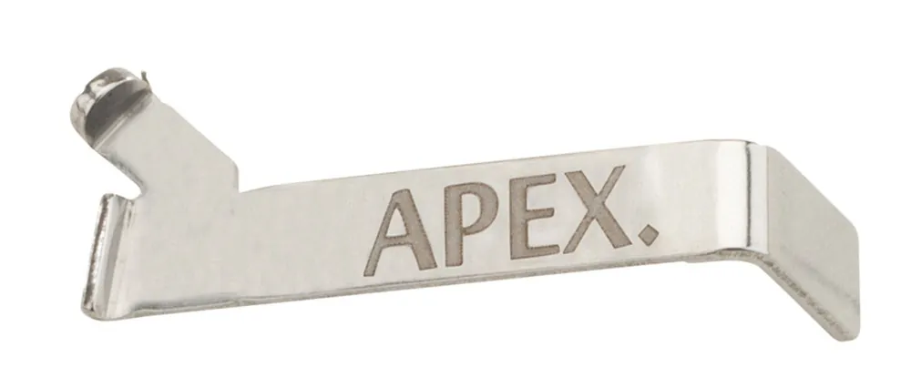 Apex Tactical Performance Connector Silver Metal Most Glock