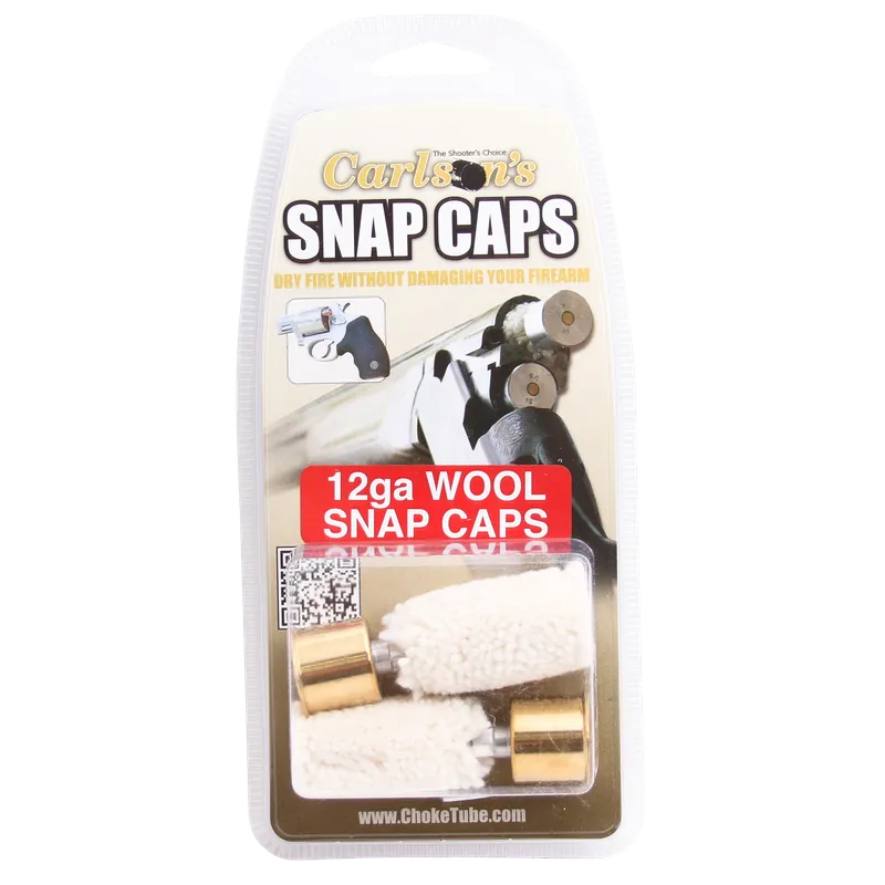 Carlson‘s Choke Tubes Snap Cap 12 Gauge 2 Pack