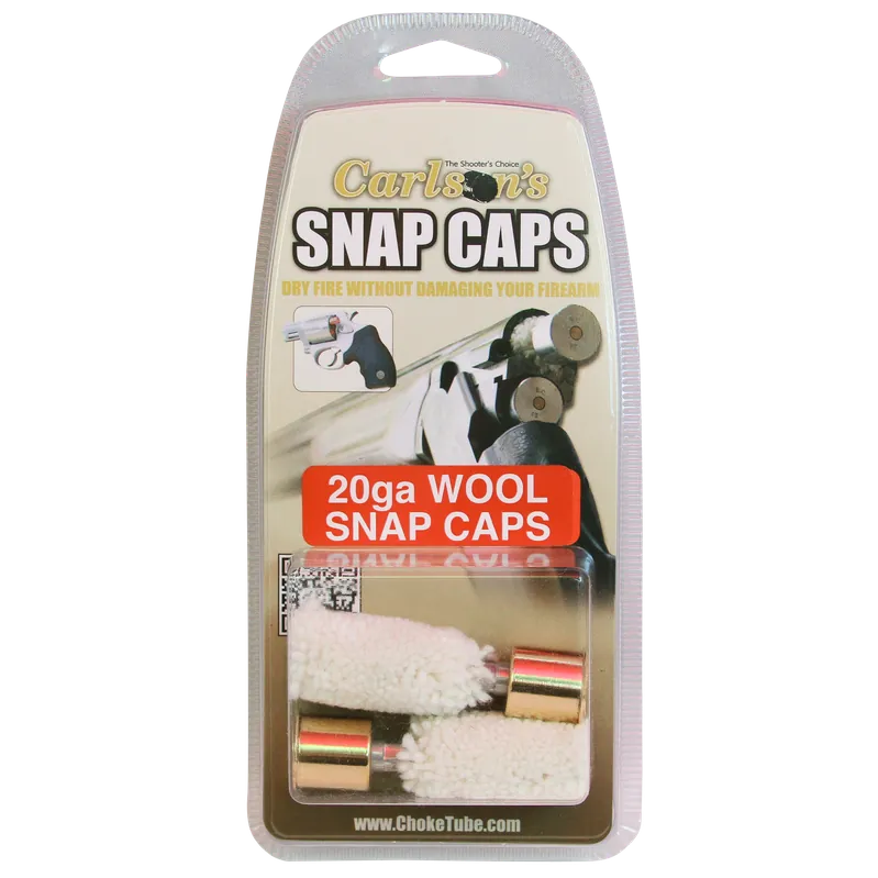Carlson‘s Choke Tubes Snap Cap 20 Gauge 2 Pack