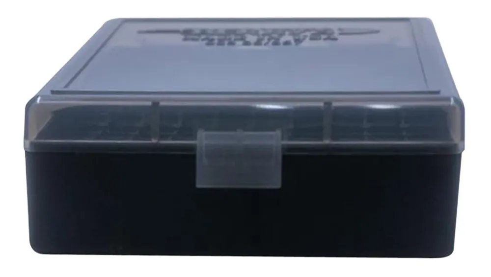 Berrys Ammo Box 38 Special,357 Mag 100rd Smoke Lid w/Black Bottom