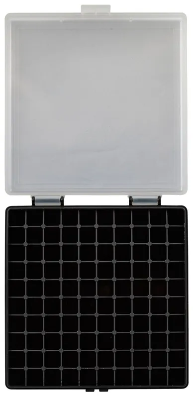 Berrys Ammo Box 40 S&W,45 ACP 100rd Clear Lid w/Black Bottom