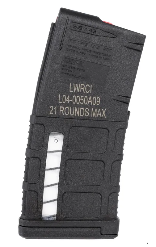 LWRC PMAG Black Detachable 20rd 6.8 SPC for LWRC SIX8