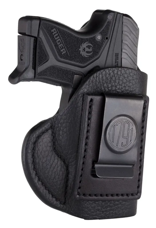 1791 Gunleather SCH IWB Night Sky Black Leather Fits Beretta 3032 Tomcat Sig P238 Belt Clip Mount LH