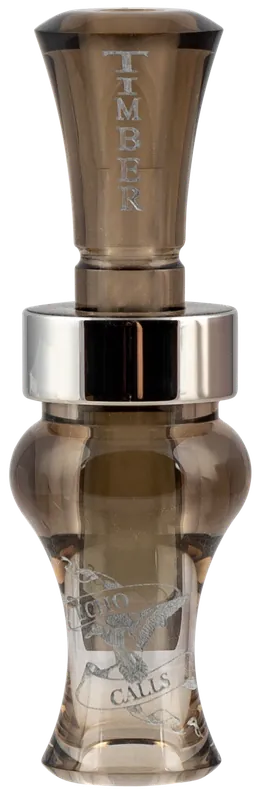 Echo Calls Timber Single Reed Mallard Hen Sounds Duck Call Smoke Gray