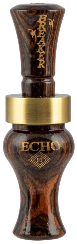 Echo Calls Breaker Single Reed Mallard Hen Sounds Duck Call Brown Bocote Timber