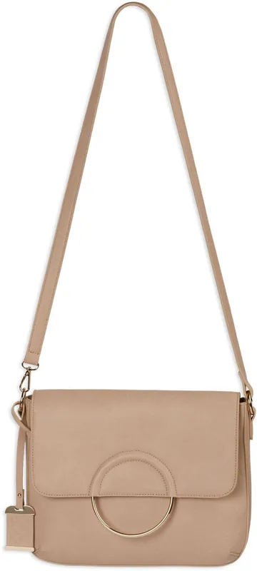 Bulldog Hobo Purse w/Holster Blush PU Leather Most Sm Pistols & Revolvers Ambidextrous Hand