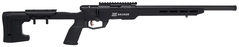 Savage B17 Precision Bolt Action 17 HMR Rifle 18" 10+1 Black