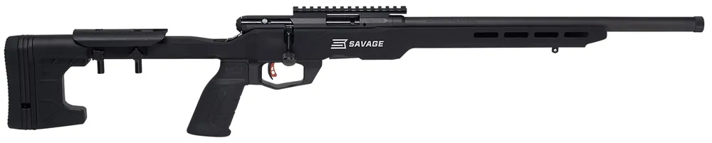 Savage B22 Precision Bolt Action 22 WMR Rifle 18" 10+1 Black