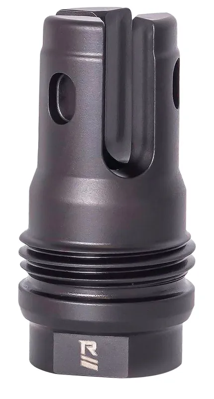Rugged Suppressor R3 Flash Mitigation System Black for 5/8"-24 tpi Threads & 2.13" OAL for 7.62mm Radiant762, Surge762, Razor762 & Micro30 Suppressors