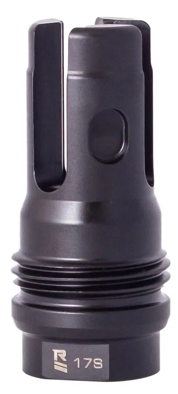 Rugged Suppressor R3L Flash Mitigation System Black with 5/8"-24 tpi Threads & 2.15" OAL for 7.62mm FN SCAR17