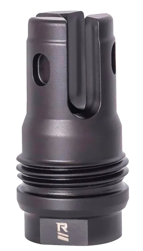 Rugged Suppressor R3 Flash Mitigation System Black with 3/4"-24 tpi Threads & 2.13" OAL for 7.62mm Radiant762, Surge762, Razor762 & Micro30 Suppressors