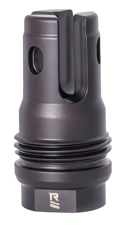 Rugged Suppressor R3 Flash Mitigation System Black with 9/16"-24 tpi Threads & 2.13" OAL for 7.62mm Radiant762, Surge762, Razor762 & Micro30 Suppressors