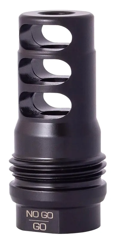 Rugged Suppressor 3 Port Brake Black with 1/2"-28 tpi Threads & 2.16" OAL for 5.56x45mm NATO Radiant762, Surge762, Razor762 & Micro30 Suppressors