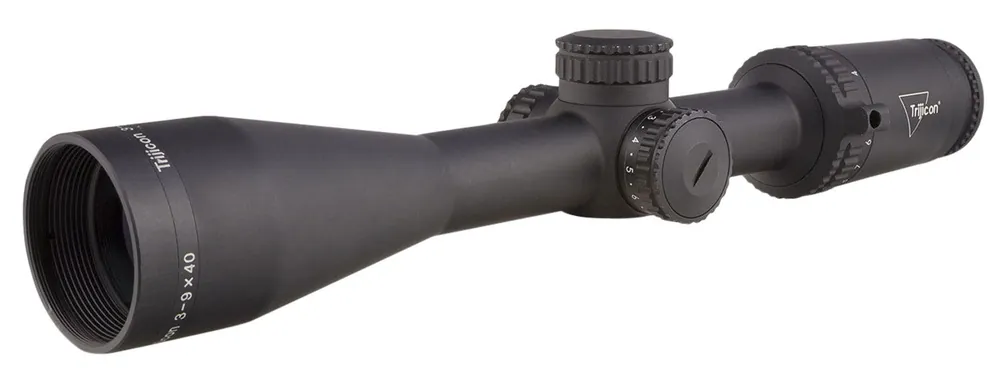 Trijicon Credo Matte Black 3-9x40mm 1" Tube LED Illuminated Red MIL-Square Crosshair Reticle