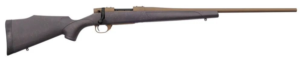 Weatherby Vanguard Weatherguard 25-06 Rem Rifle 24" Black/Bronze Right Hand VWB256RR4T