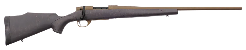 Weatherby Vanguard Weatherguard 270 Win 5+1 Rd 24" Barrel Burnt Bronze Cerakote Metal Finish Rifle