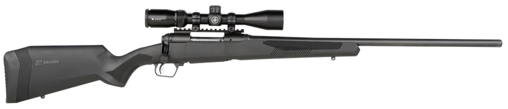Savage Arms 110 Apex Hunter XP 6.5 PRC Rifle w/ Vortex Crossfire II 3-9x40mm 24" Black 57595