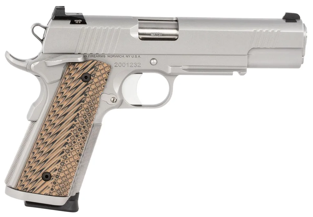Dan Wesson Specialist 9mm Luger Pistol 5" Stainless 01807