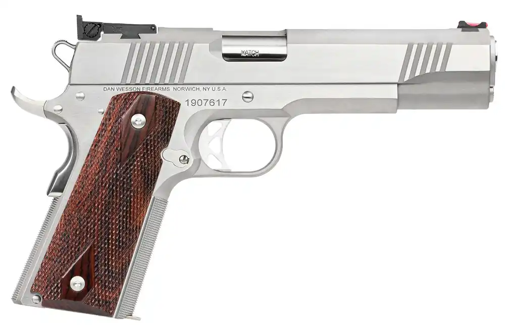 Dan Wesson Pointman 45 ACP 8+1 5" Barrel, Forged Stainless Steel Frame w/Beavertail & Undercut Trigger Guard