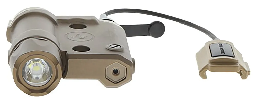 Crimson Trace Rail Master Pro 5mW Green Laser 532nM Wavelength & Tan Finish with 1000 Lumens White LED Light for AR-Platform