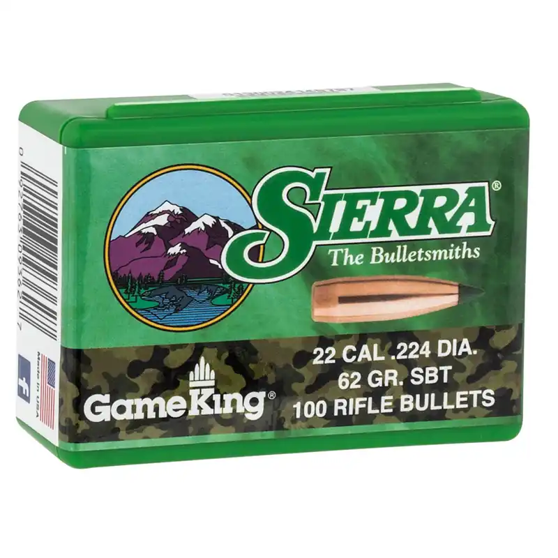 Sierra GameKing 224 Cal 62 Gr SBT 100/Box