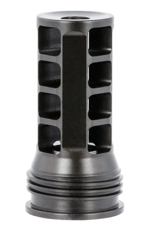 Huxwrx QD 762 Muzzle Brake Black with 5/8"-24 tpi Threads