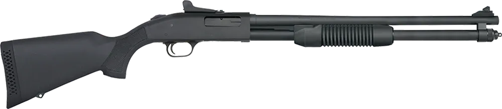 Mossberg 50699 590 Persuader 20 Gauge 3" 8+1 20" Cylinder Bore Barrel Matte Blued Rec with Ghost Ring Sight Black Synthetic Stock Right Hand
