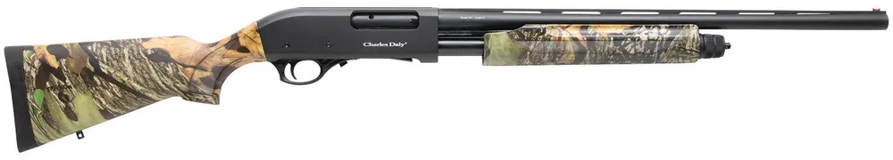 Charles Daly 301 Compact 20 Gauge with 22" Barrel, 3" Chamber, 4+1 Capacity, Overall Mossy Oak Obsession Finish & Synthetic Stock Right Hand