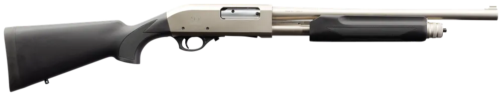 Charles Daly 930.228 301 Tactical 12 Gauge 3" 18.50" 4+1 Nickel Rec/Barrel Black Synthetic Stock Right Hand
