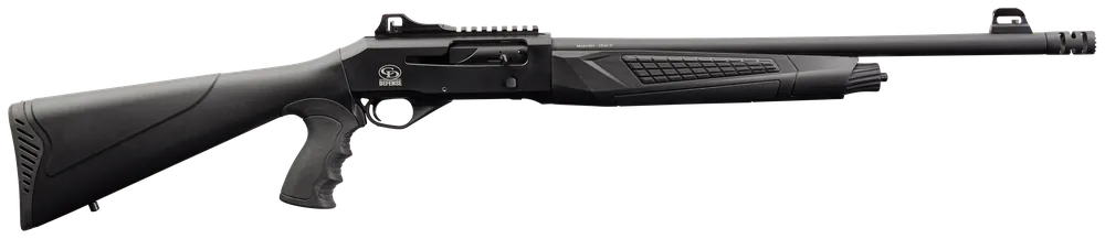 Charles Daly 930.229 601 Tactical 12 Gauge 3" 18.50" 5+1 Black Rec/Barrel Black Fixed Pistol Grip Stock Right Hand Includes Ghost Ring Sight & Rail