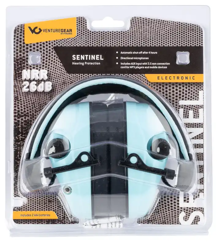 Pyramex Venture Gear Sentinel Muff 26 dB Over the Head