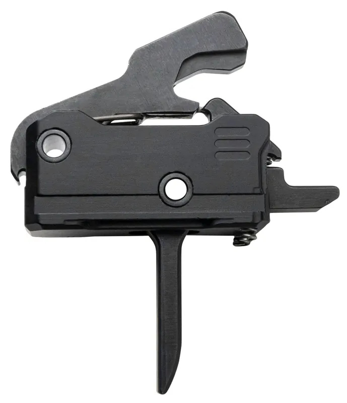 Rise Armament RA-140 Super Sporting Single-Stage Flat Trigger with 3.50 lbs Draw Weight & Black Hardcoat Anodized Finish for AR-Platform Right