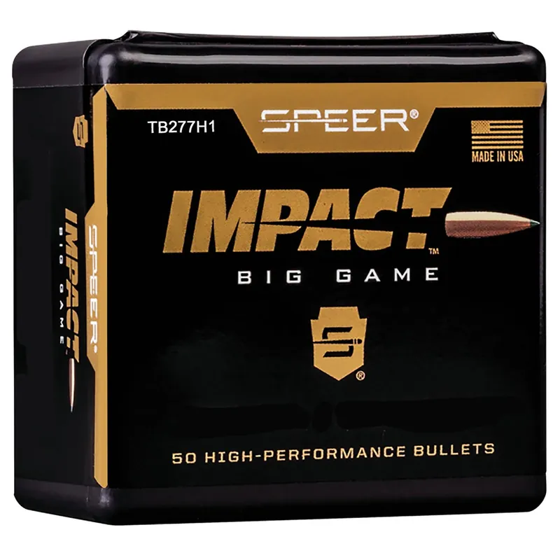 Speer Impact 277 Cal 150 Gr Tipped Plated 50/Box