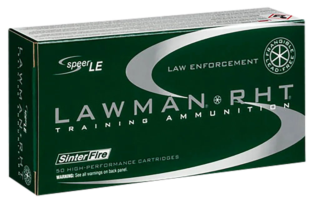 Speer Ammo Lawman RHT 45 ACP 155gr Frangible 50rd Box