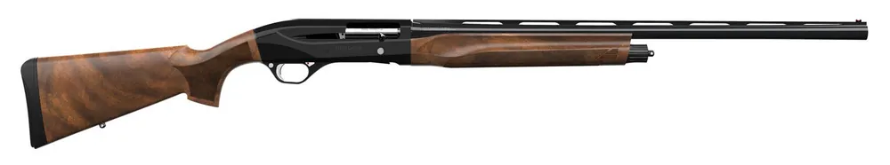 Retay USA Gordion Upland Inertia Plus 12 Gauge 4+1 3" 26" Deep Bore Drilled Barrel Polished Jet Black Rec Turkish Walnut Fixed with Swivel Studs Stock Right Hand (Full Size)