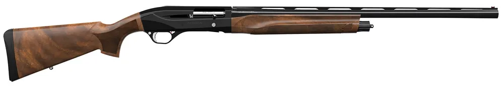 Retay USA Gordion Upland Inertia Plus 12 Gauge 4+1 3" 28" Deep Bore Drilled Barrel Polished Jet Black Rec Turkish Walnut Fixed with Swivel Studs Stock Right Hand (Full Size)