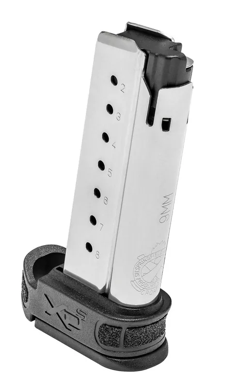 Springfield Armory XDS Mod2 9MM Stainless Detachable with Black Sleeve 8rd