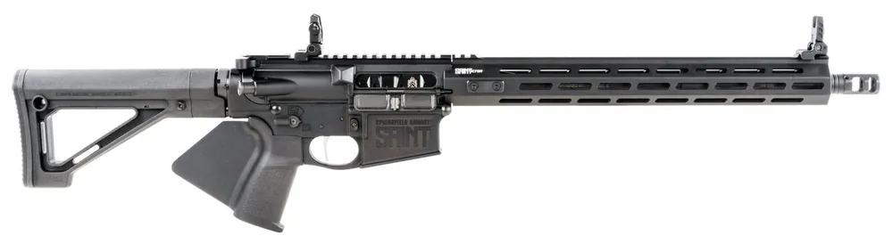 Springfield Saint Victor CA Compliant .308 Win 16" 10+1 Alum Rec M-LOK Handguard Syn Stock Flip-up Sights Brake STV916308BCA