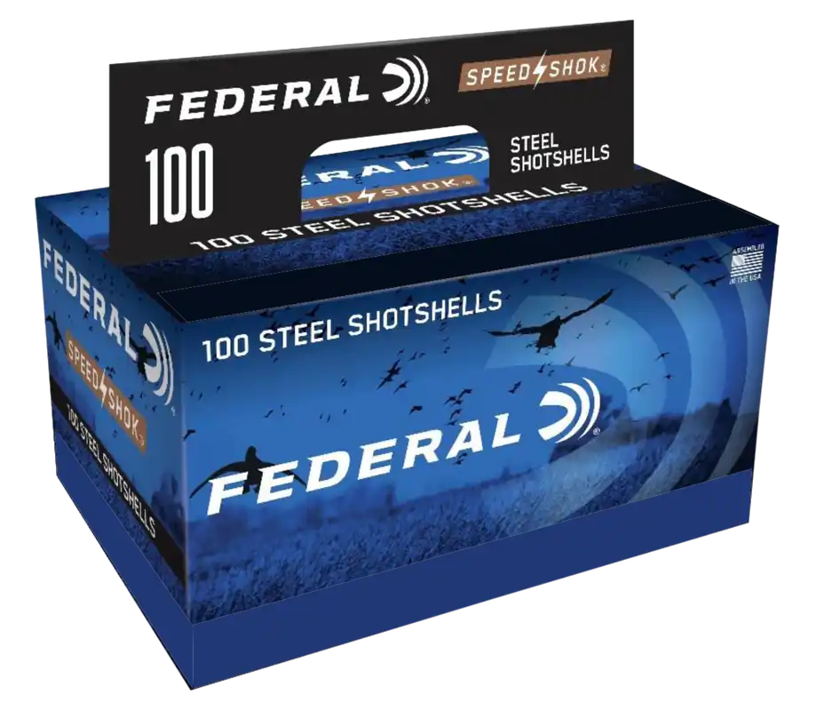 Federal Speed-Shok 12 Gauge 3" 1 1/4 oz 4 Shot 100 Bx/ 2 Cs