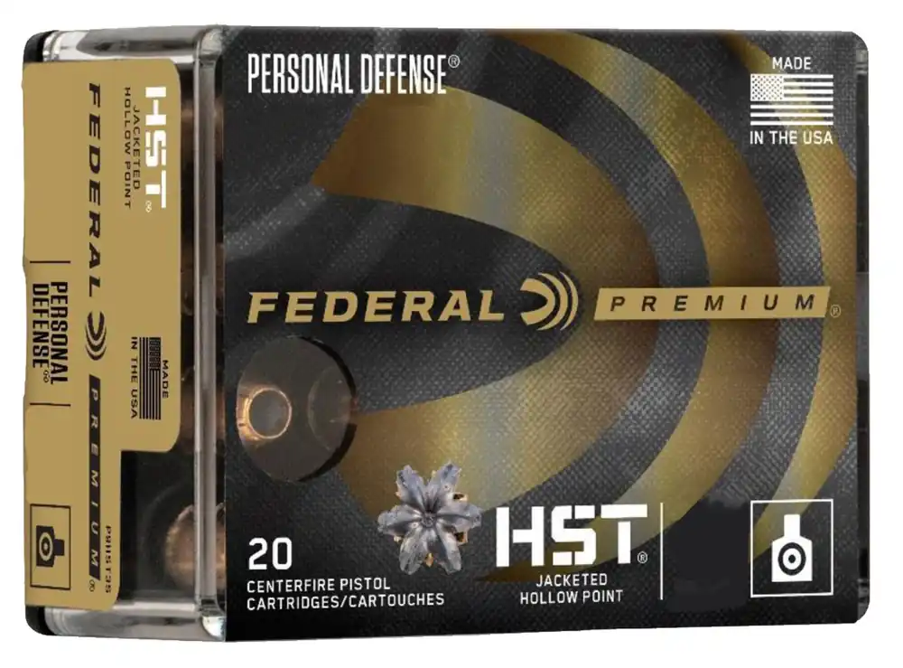 Federal Premium Personal Defense 357 Sig 125gr HST HP 20rd Box