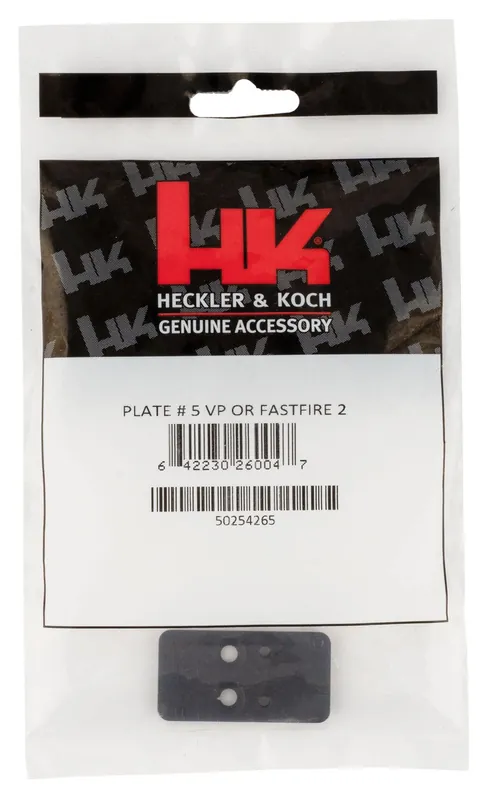 HK Optics Plate 5 Black HK VP9 w/Optic Cuts Steel Handgun